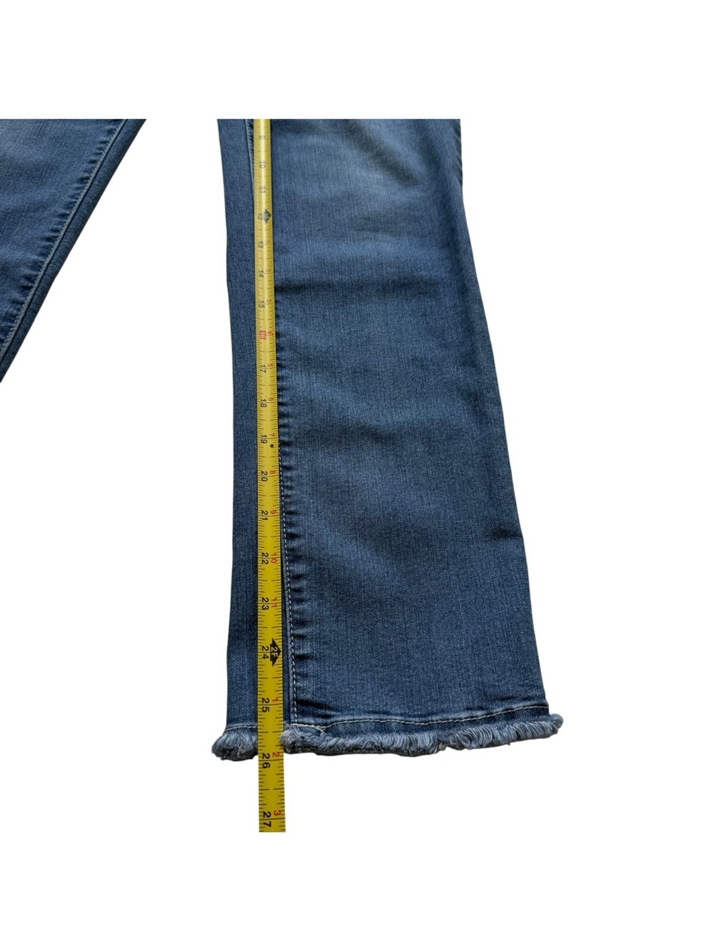Democracy Straight Leg Jeans in Light Blue Wash - Picture 7 of 9